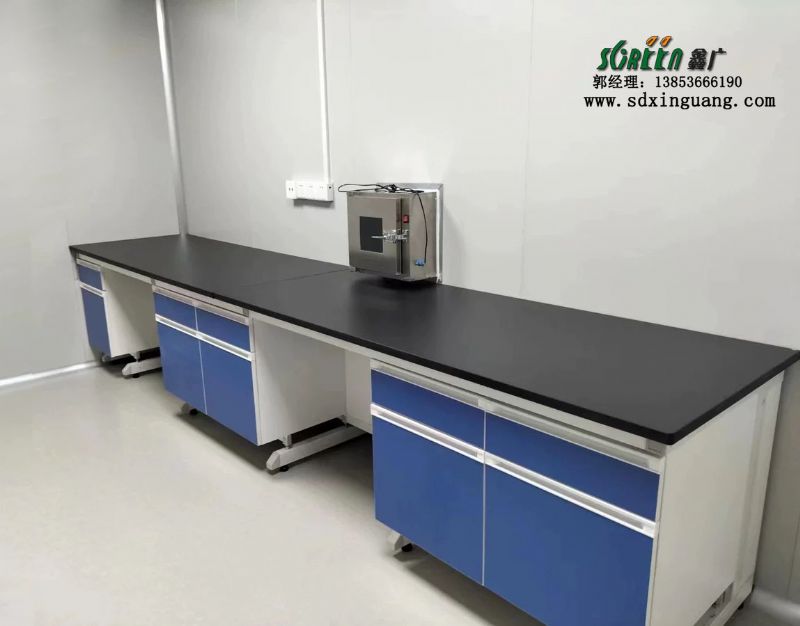 山東實驗室家具鋼木試驗臺 鋼木邊臺 實驗臺供應
